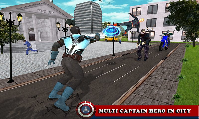 Multi Captain Hero Kid Vs Panther Villain Battle