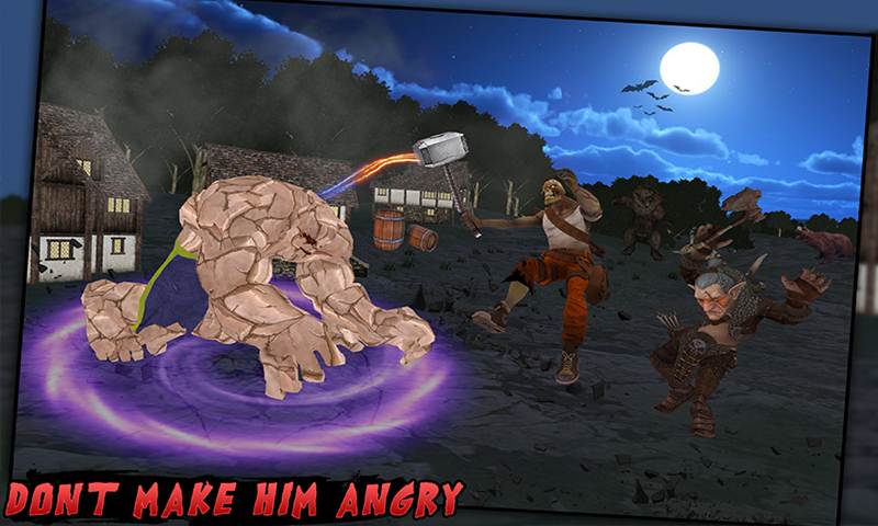 Rock Monster Jungle Sim