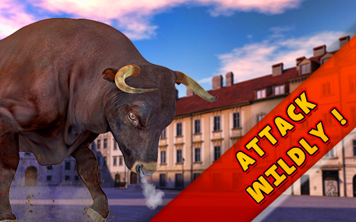 Angry Bull Attack: Bull Fight Shooting