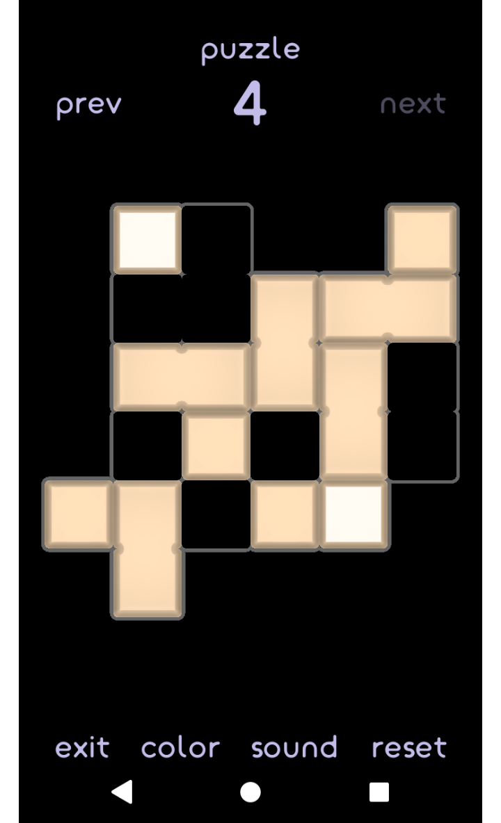 Merge the blocks: Slide puzzle