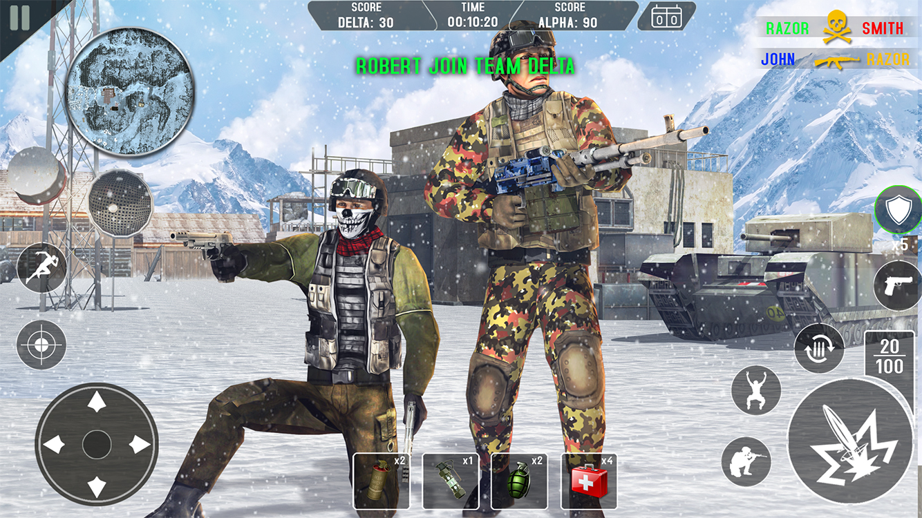 Modern Force Multiplayer Online Shooting FPS Game