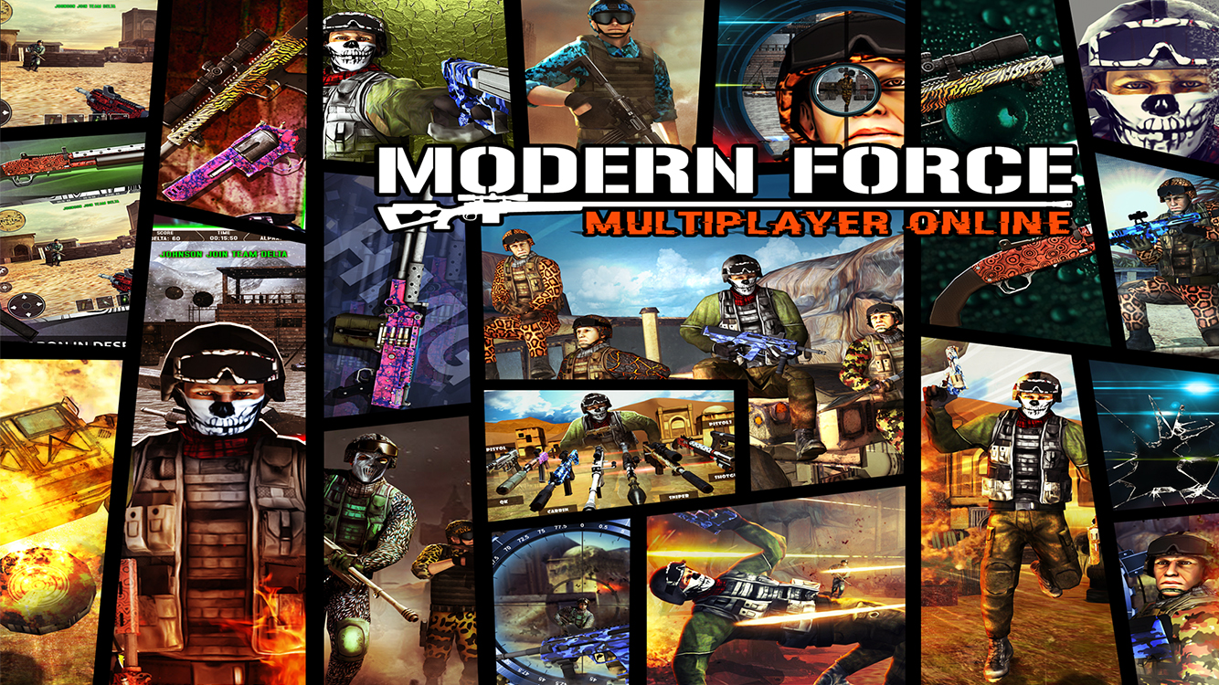 Modern Force Multiplayer Online: Shooting Game
