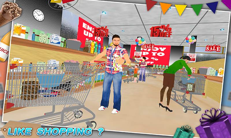 Virtual Supermarket Grocery Clerk Simulator