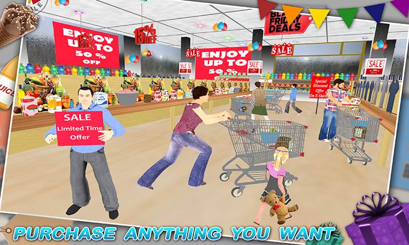 Virtual Supermarket Grocery Clerk Simulator
