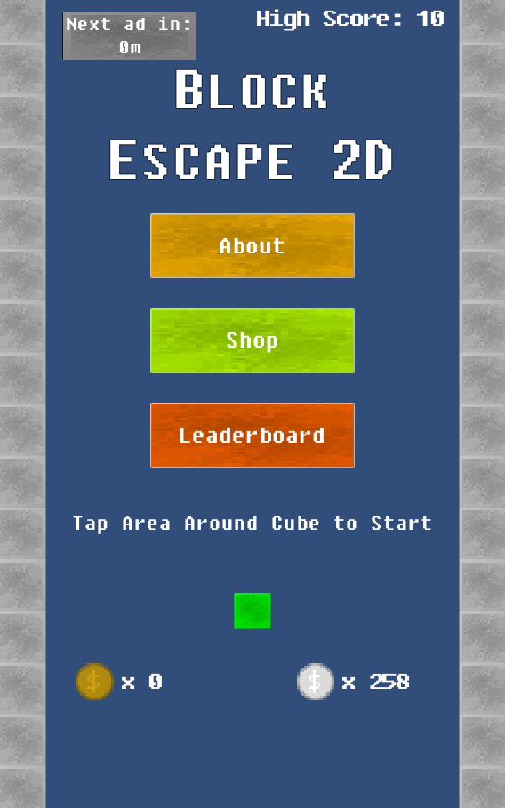 Block Escape 2D