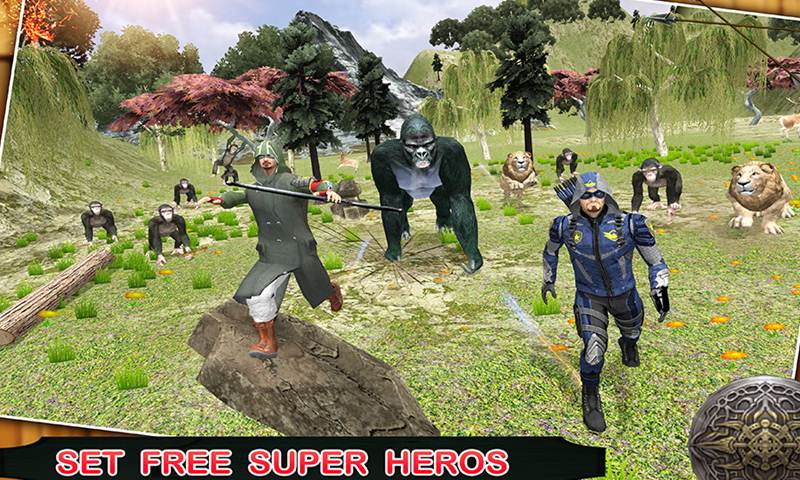 Cover art Grand Arrow Hero Survival: Superheroes Rescue
