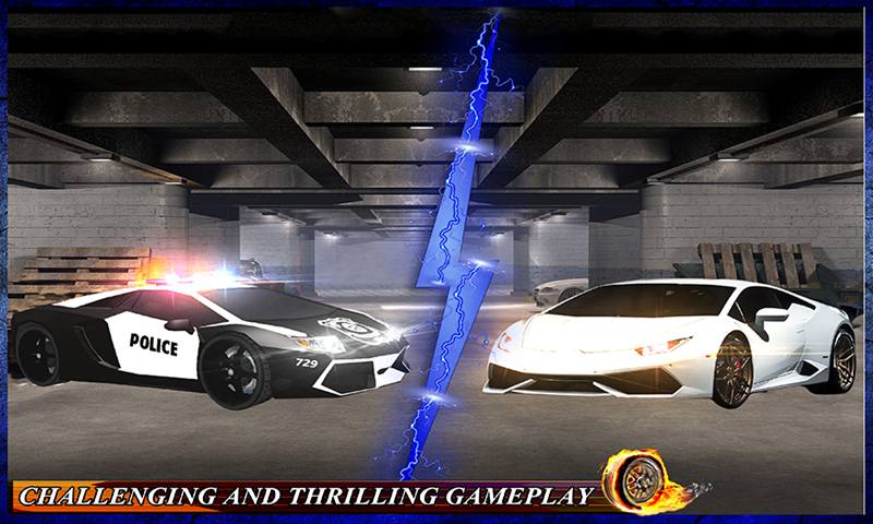 Police Car Chase Driver Simulator