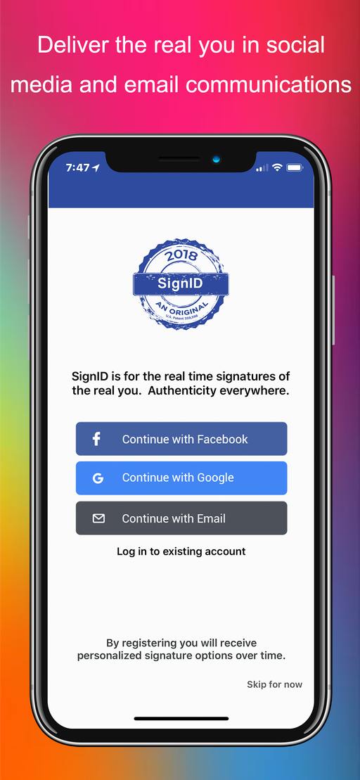SignID - Social Signatures