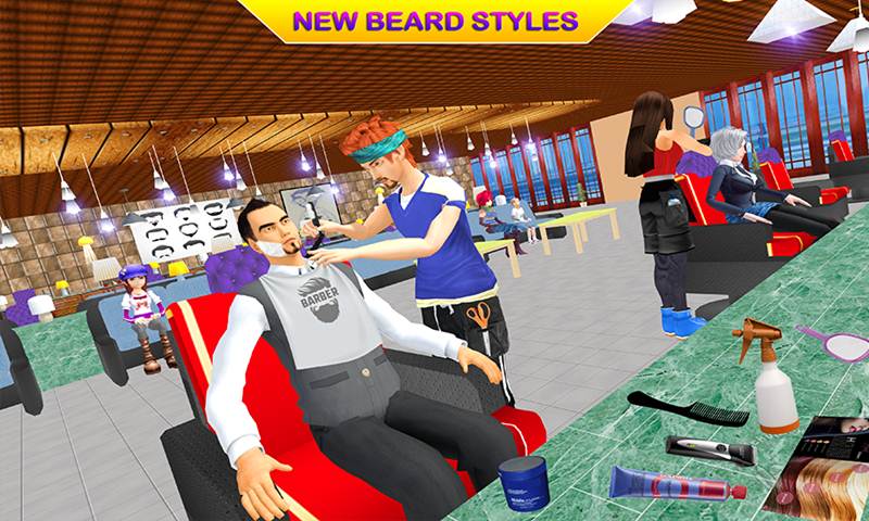 Virtual Barber Shop Simulator