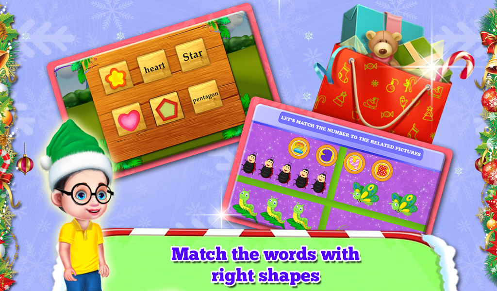 Connect The Dots Christmas Educational Kids Game