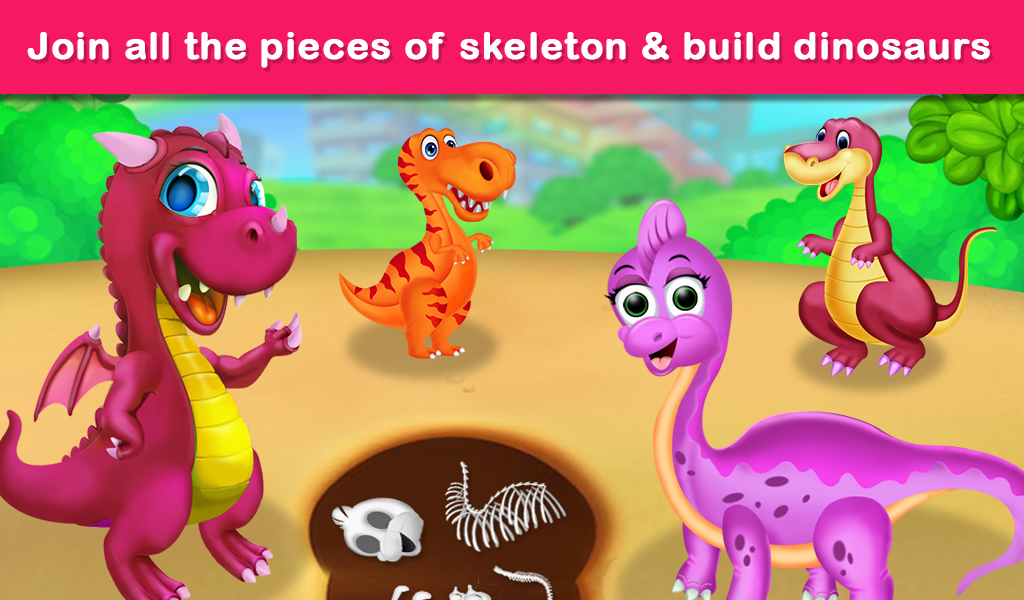 Dinosaur World Educational fun Games For Kids
