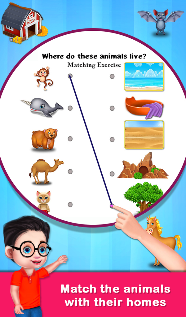 Educational Matching the Objects - Memory Game