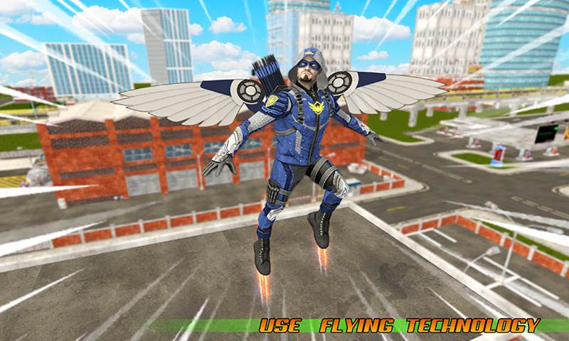 Flying Crossbow Hero City Rescue Missions