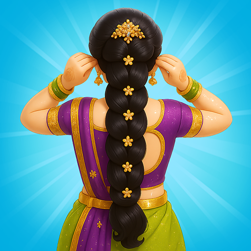 Indian Wedding Bride Hair Do Design And Spa Salon