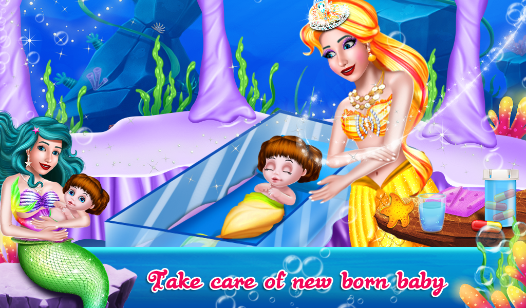 Mermaid New Born Baby