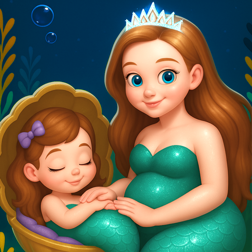 Mermaid New Born Baby