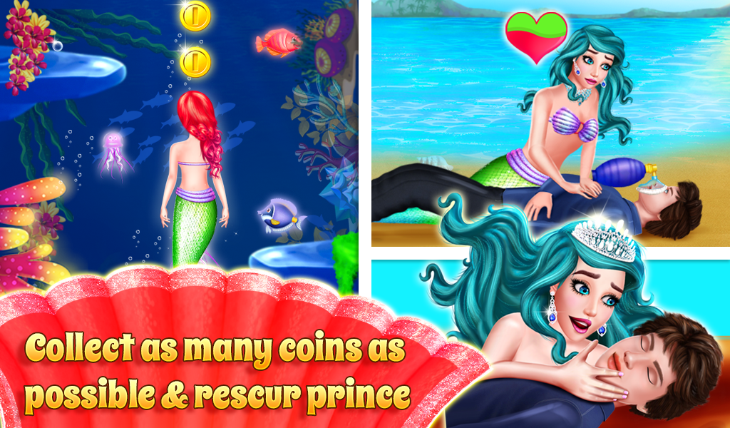 Mermaid & Prince Love Story