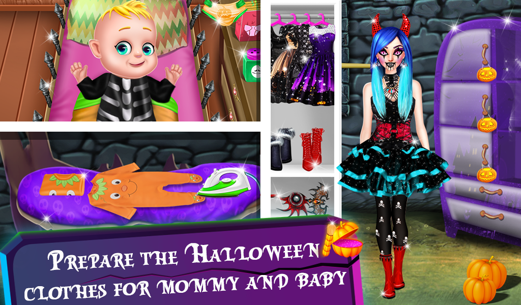 My Halloween Newborn Baby & Mommy Care