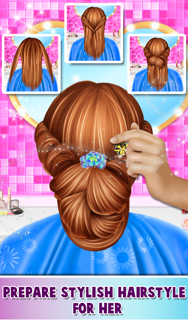 Princess Valentine Dream Hair Saloon Barber Salon