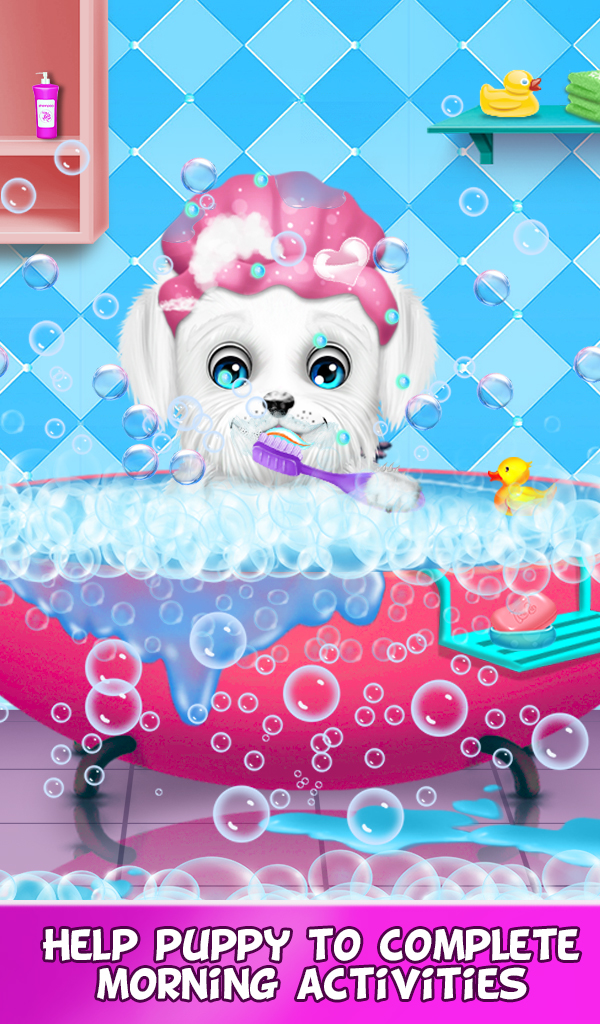 Puppy Daily Activities Game - Pet Daycare