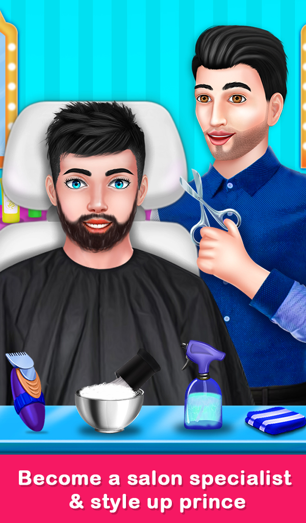 Shave Prince Beard Hair Salon - Barber Shop Game