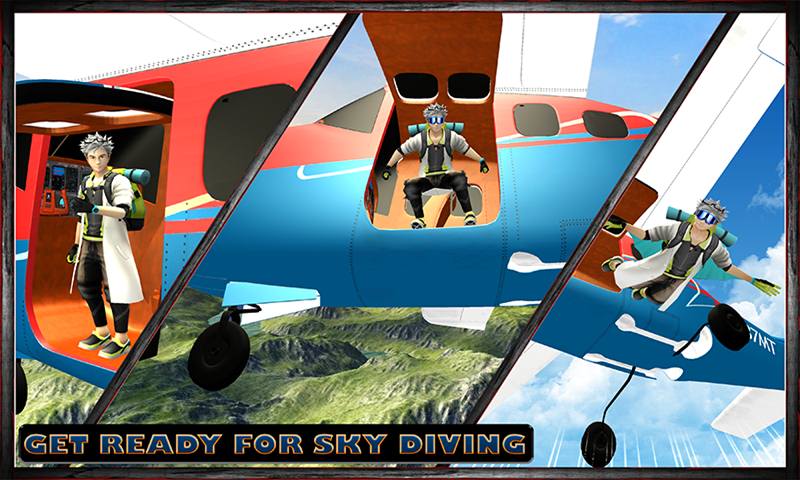 Sky Diving Championship: Air Stunts Simulator