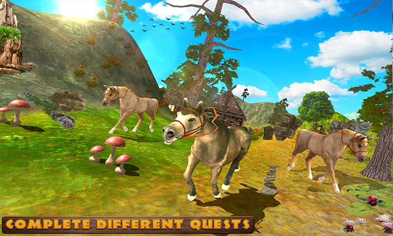 Virtual Horse Family Jungle Life Simulator