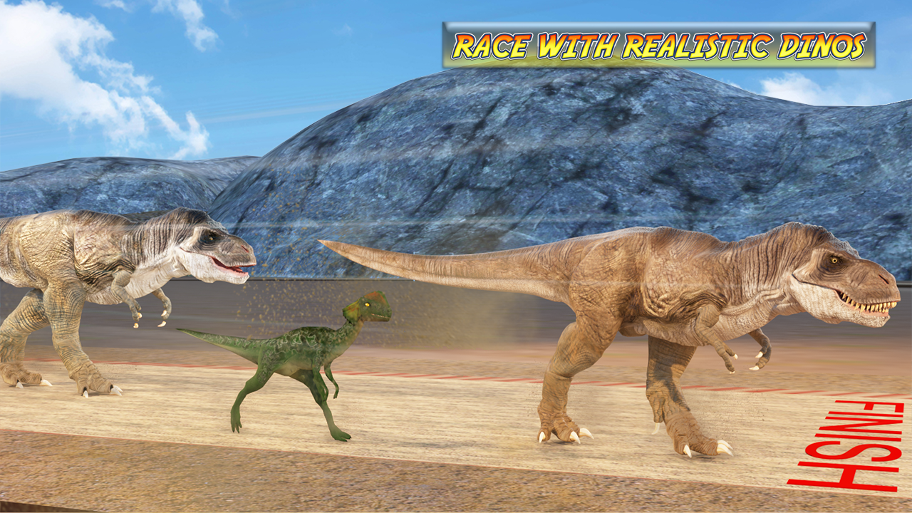 Jurassic Dinosaur Racing: Dino Race