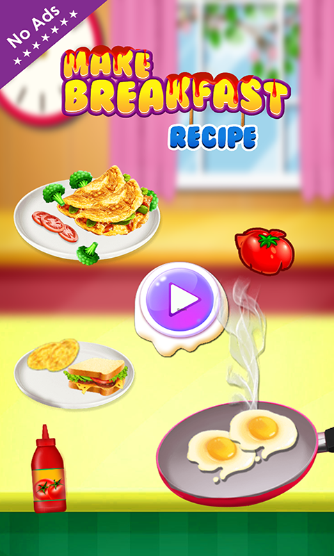 Make Breakfast Recipe - Cooking Mania Game for Kids