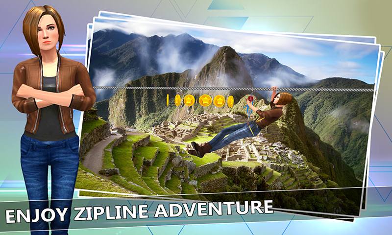 Mega Zipline 3D Skyline Adventure Simulator