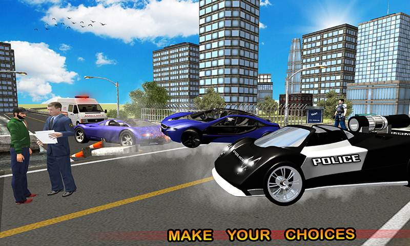 Police Hot Chase Car Simulator