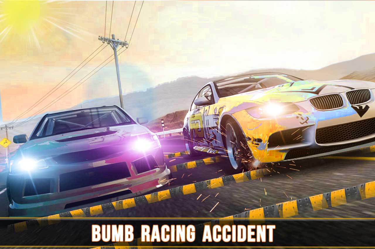 Speed Bump Car Crash Challenge: Smash Car Stunts