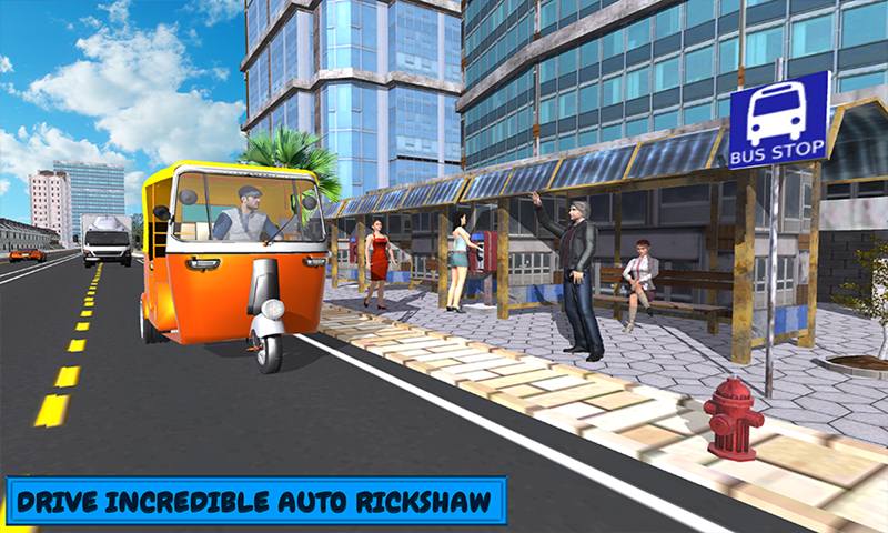 The Stylish Auto Rickshaw Driving Simulator