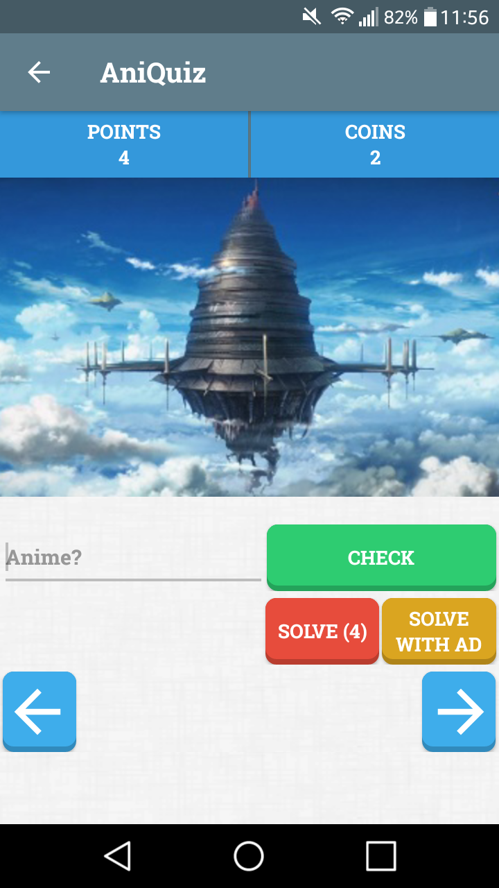 AniQuiz - Scenery and Character Anime Quiz