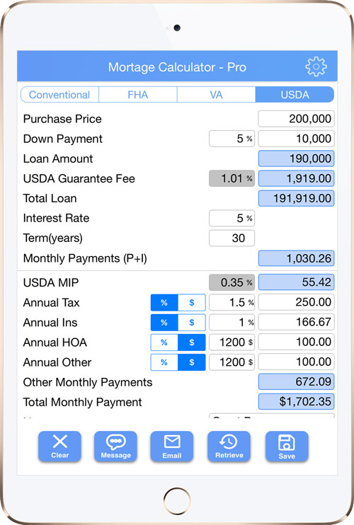 Mortgage Calculator- Lite
