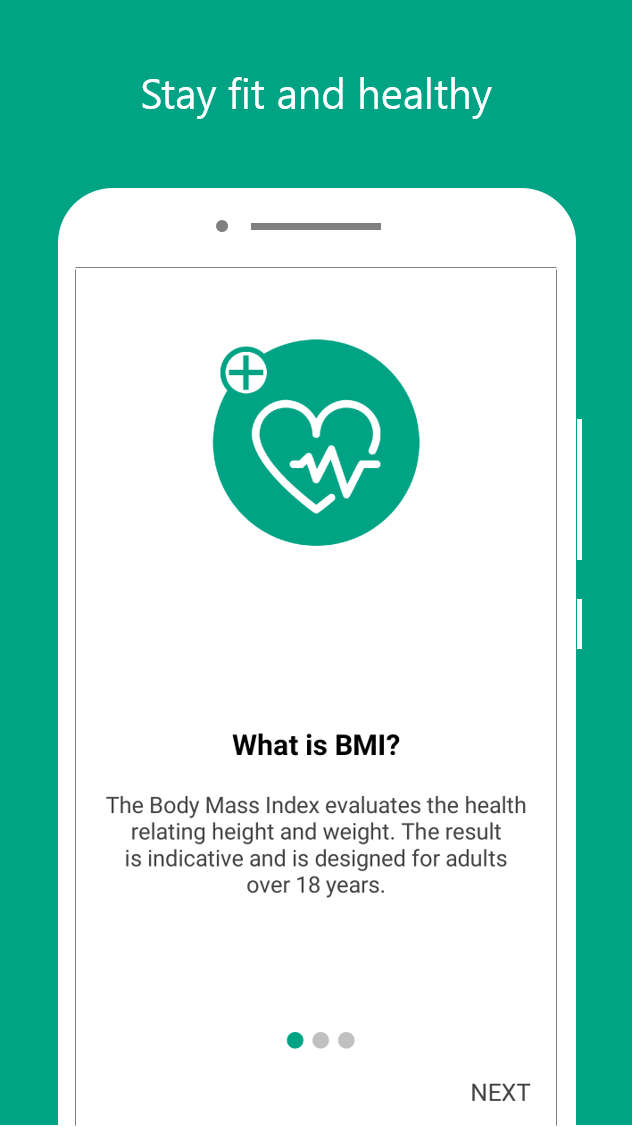 My BMI: Ideal Weight and BMI calculator