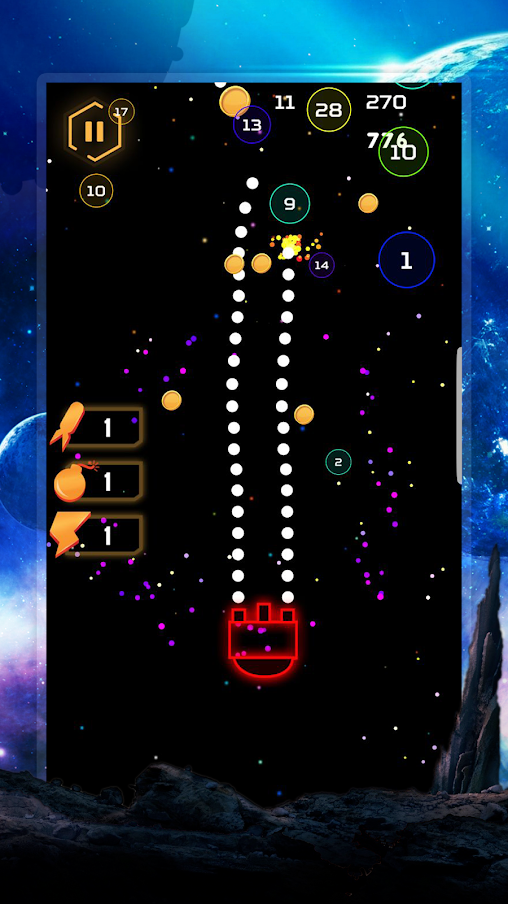 Galaxy Bullets : Space