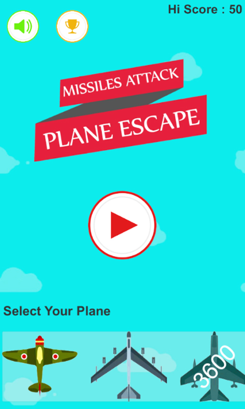 Missiles Attack Plane Escape