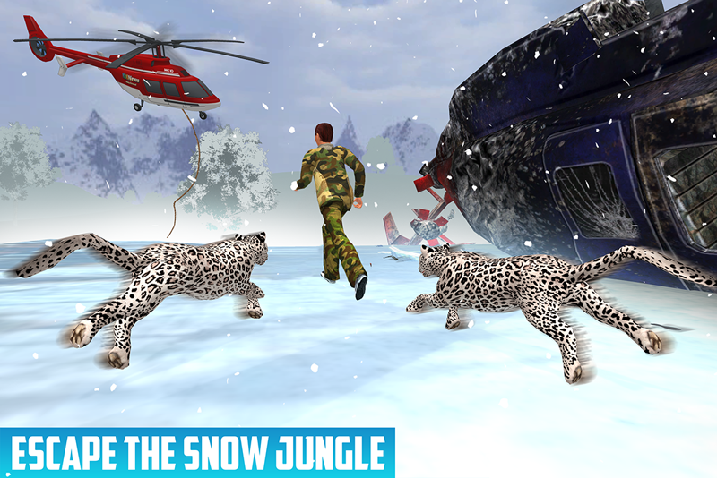 Snowmobile Jungle Survival