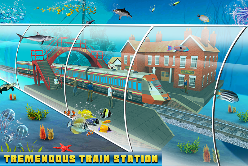 Underwater Train Simulator: Pro Train Driving