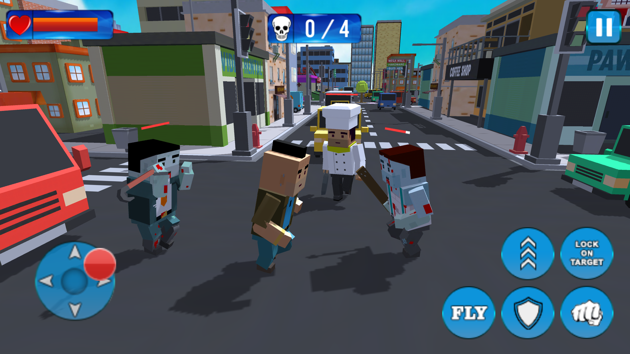 Blocky Gangster Crime War Sim 1