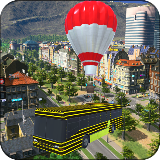 Flying Air Balloon Bus Adventure