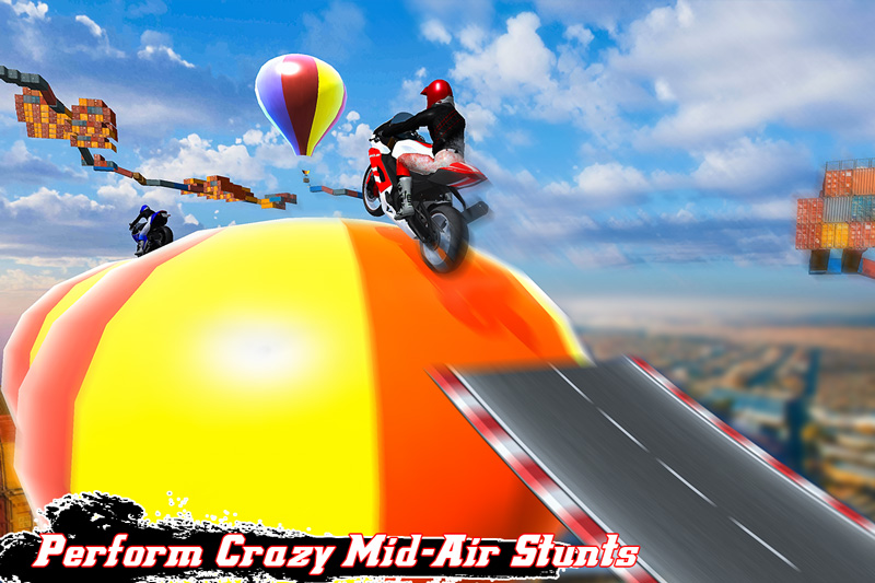 Moto Stunts Rider: Mega Ramp Bike