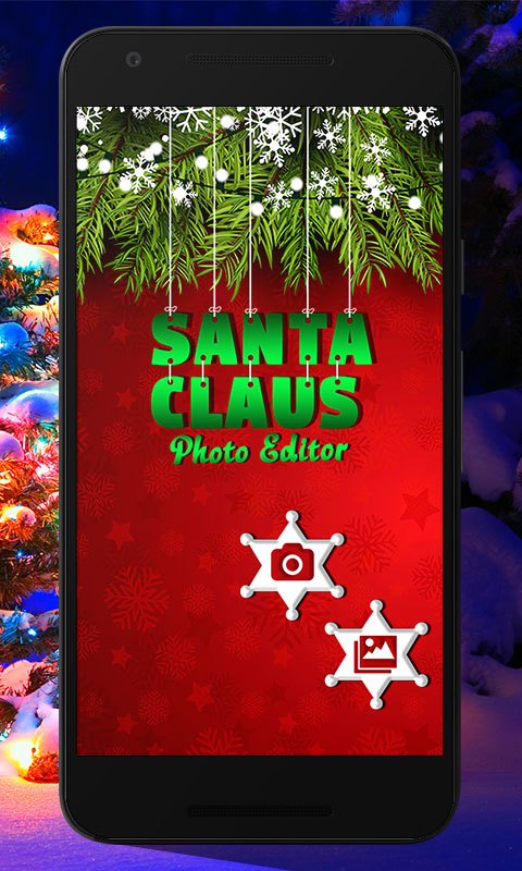 Santa Claus Photo Editor - New photo frame maker