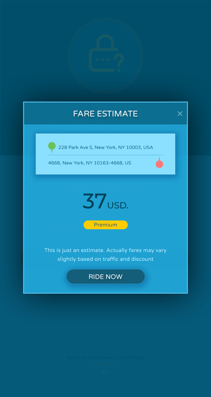 SpotnRides - Taxi Booking App