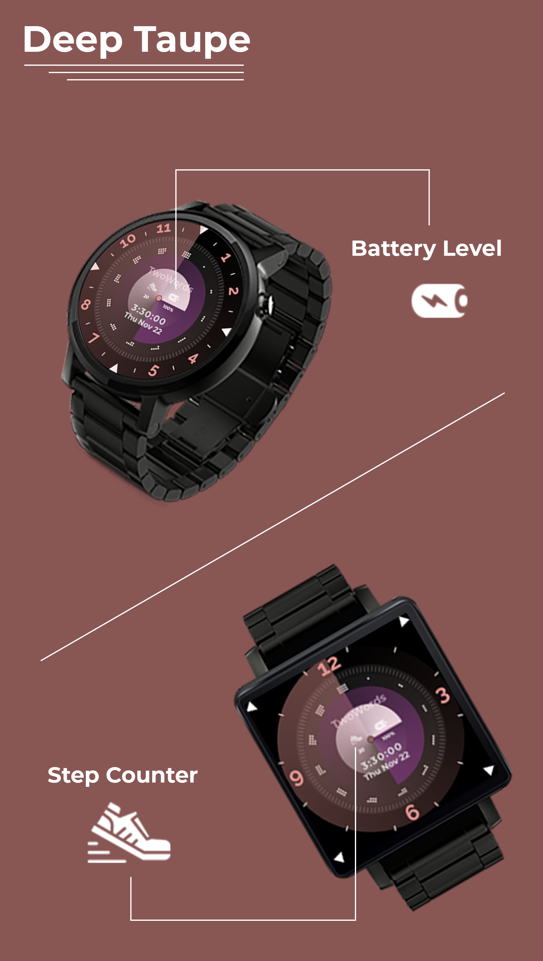 Krono Premium Watchfaces for Wear OS 2.0
