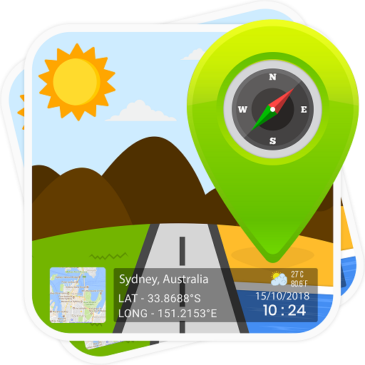 GPS Map Stamp: Geotag Photos with Timestamp Camera