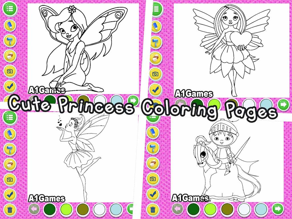 Indian Princess Doodle Colouring Book