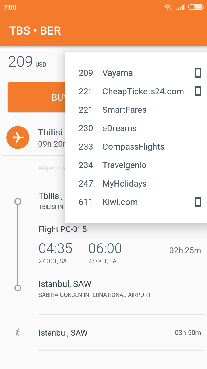 Cheap Flights - flight search app