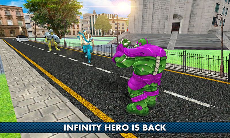 Infinity Dino Hero City Survival